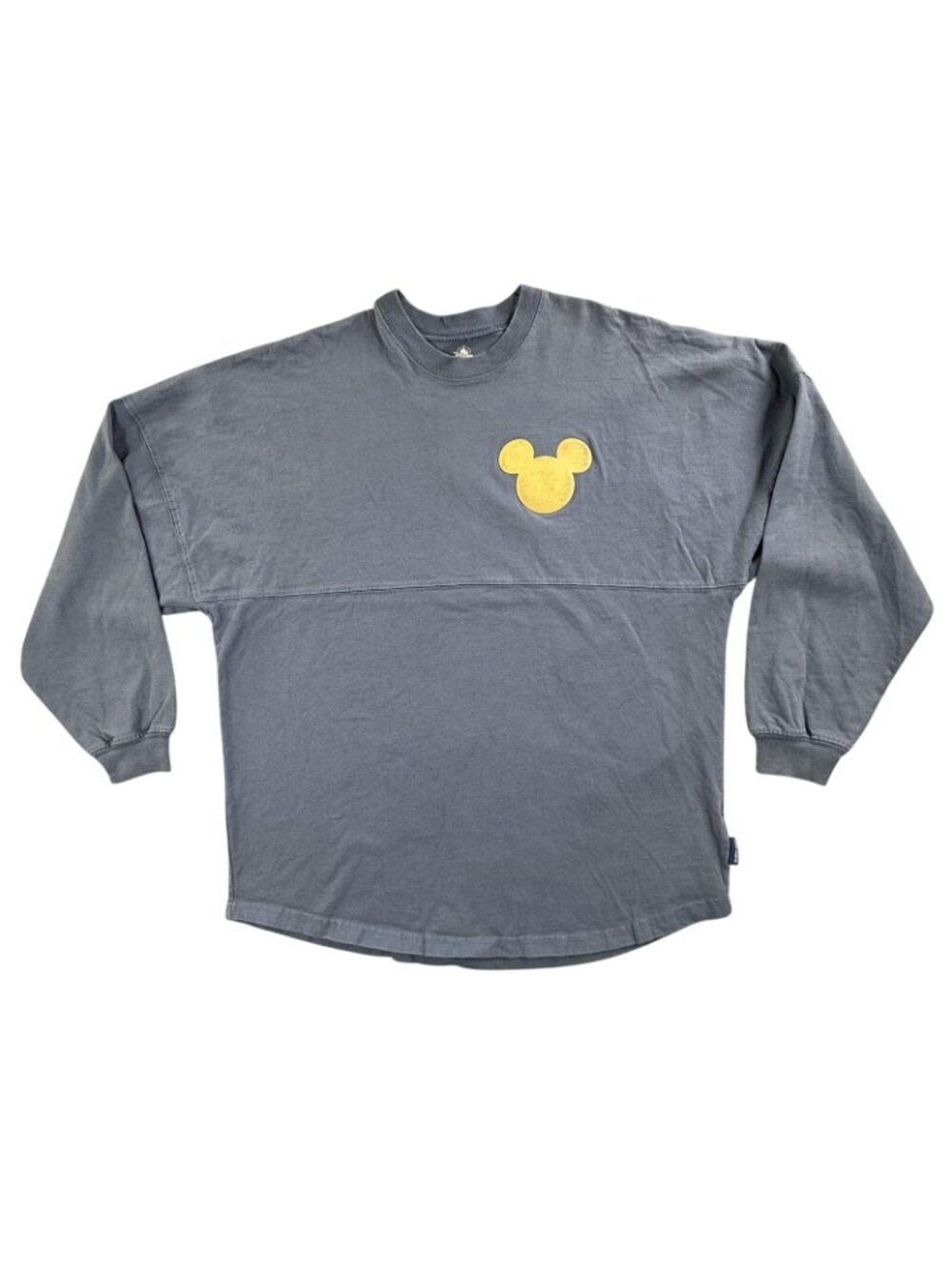 Disney Disneyland Resort Spirit Jersey Shirt Mens Medium Blue Mickey Long Sleeve - Picture 2 of 15